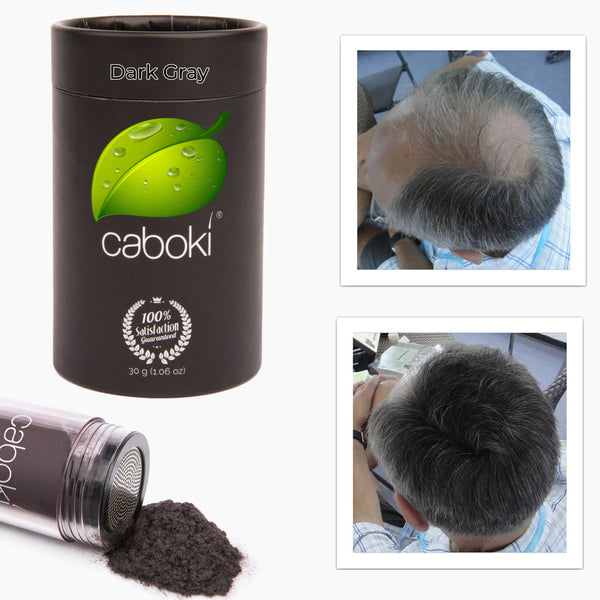 Caboki Hair Fiber, All-Natural Hair Loss Concealer (30 Gram, 90-day supply) **BEST SELLER**