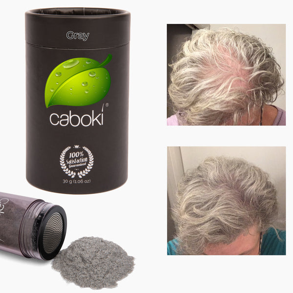 Caboki Hair Fiber, All-Natural Hair Loss Concealer (30 Gram, 90-day supply) **BEST SELLER**