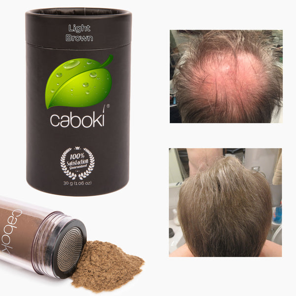 Caboki Hair Fiber, All-Natural Hair Loss Concealer (30 Gram, 90-day supply) **BEST SELLER**