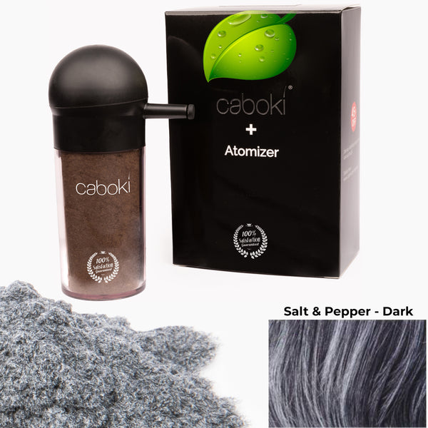 Caboki Hair Fiber + Built-In Spray Applicator (50 days supply)